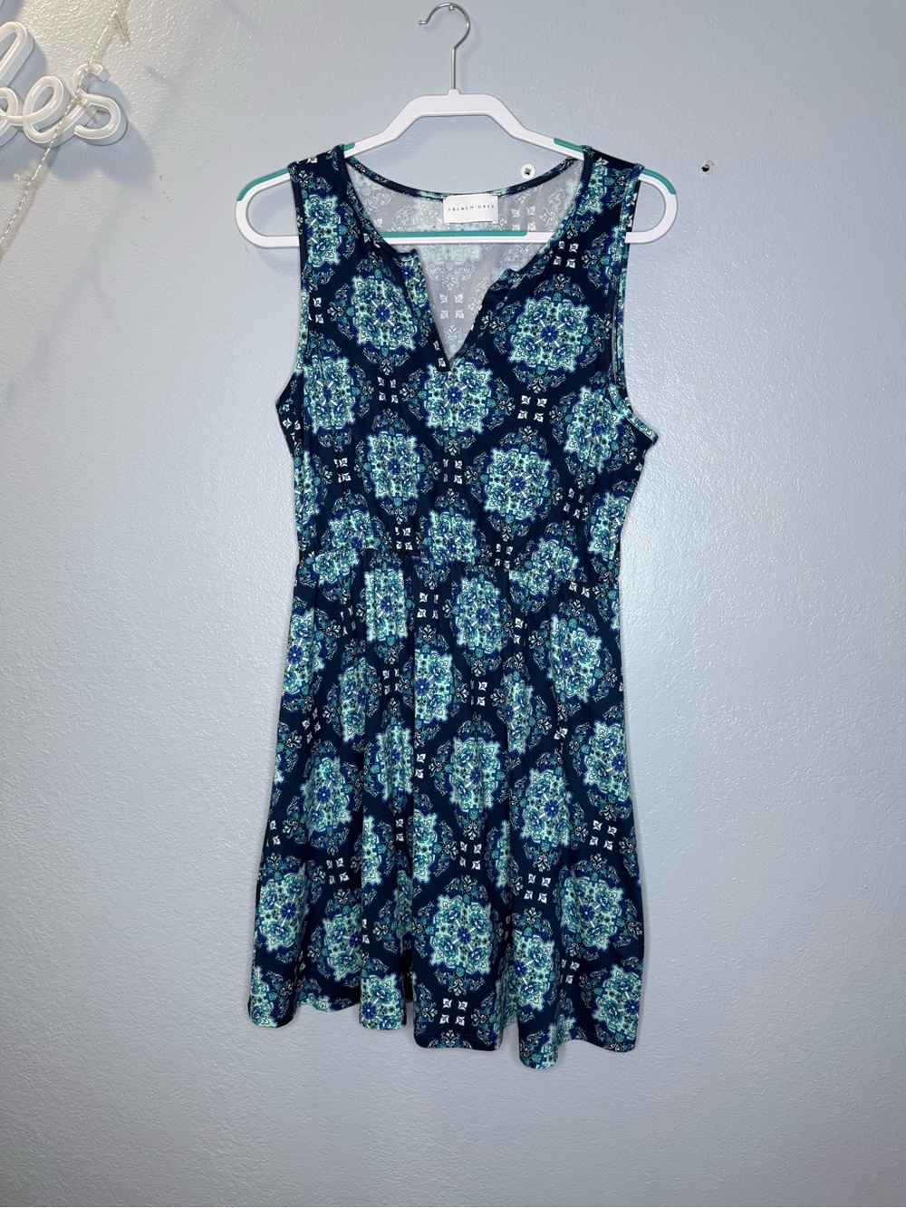 French Grey Dress